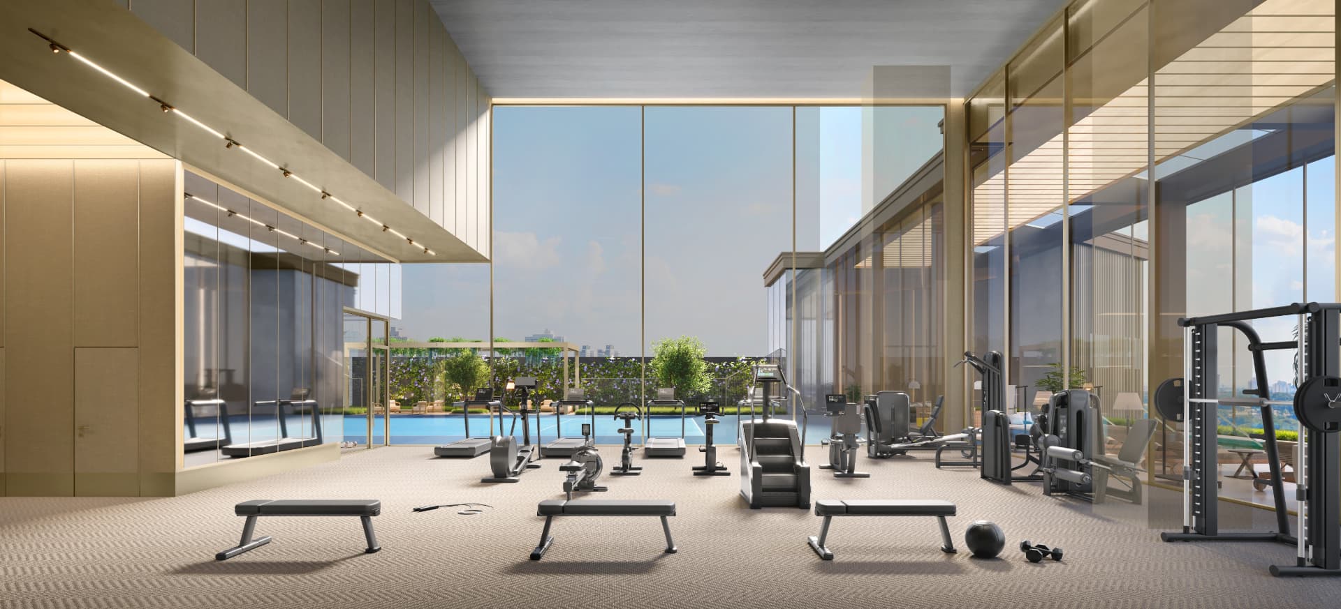 Perspectiva ilustrada · Fitness · Torre Milano
